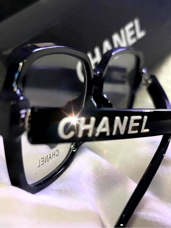 Authentic CHANEL Acetate Square Protective Screen  Eyewear Model 5408 main image 7